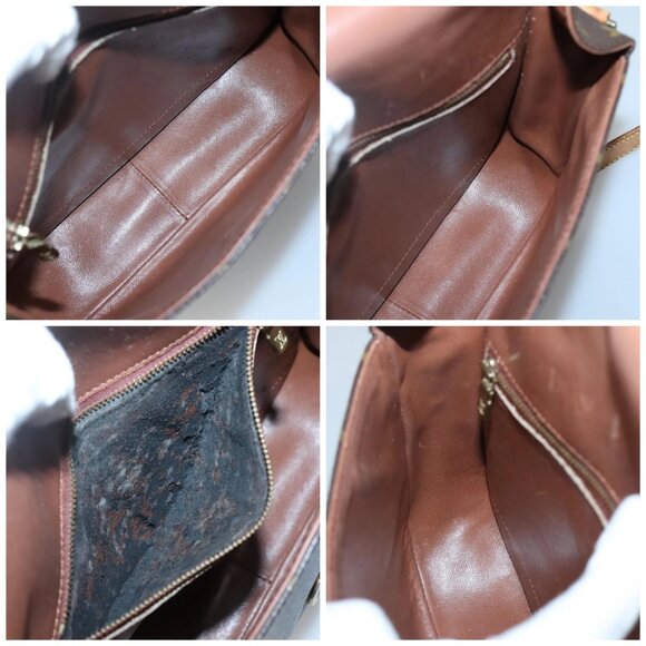 LOUIS VUITTON Monogram Saint Cloud GM Shoulder Bag LV Auth - Picture 16 of 16